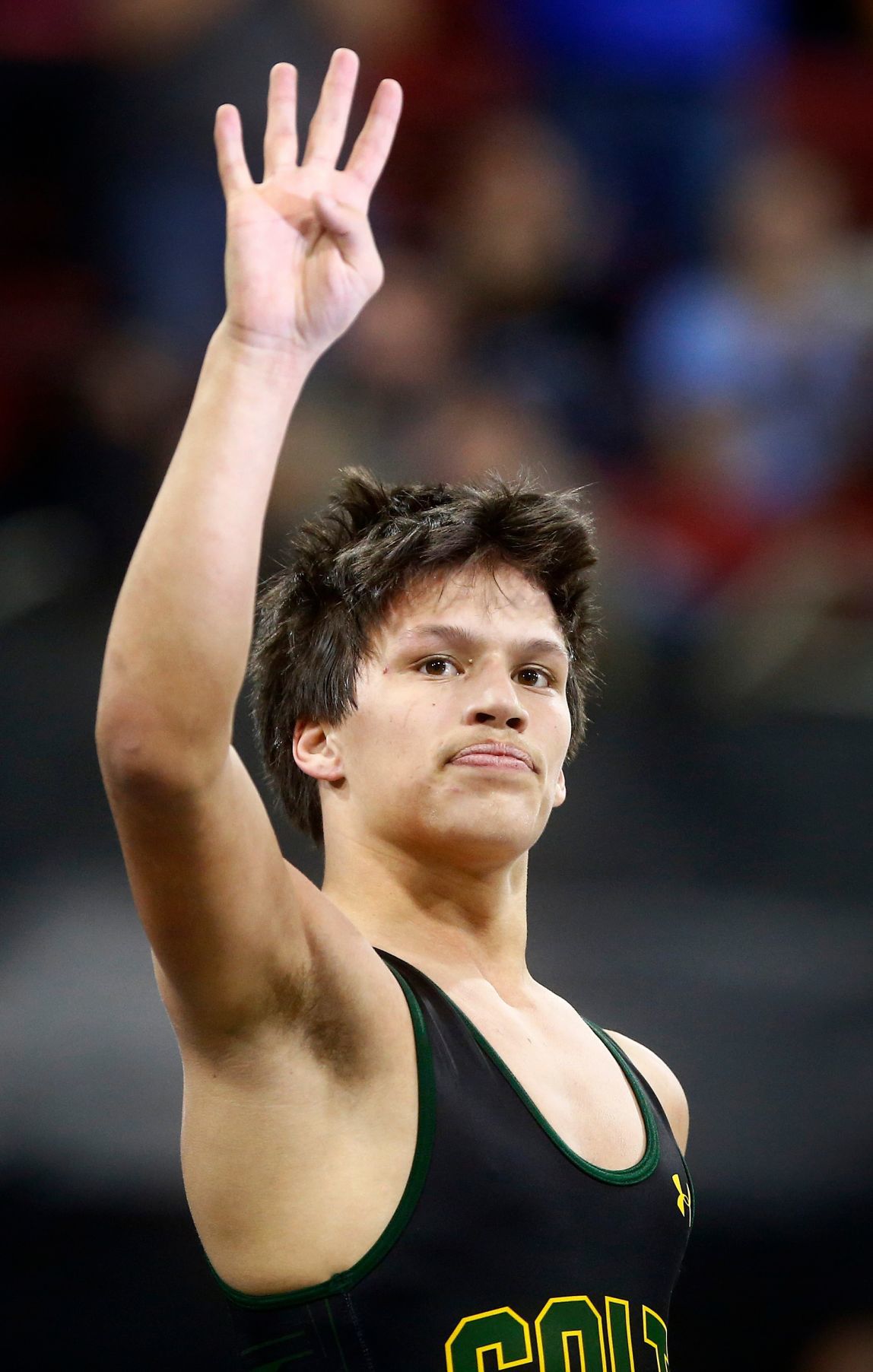 Jackson Currier, Colstrip wrestling